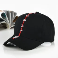 Casquette De Baseball Vintage Avec Lettres Brodées