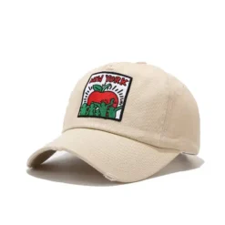 Casquette De Baseball Vintage Brodée