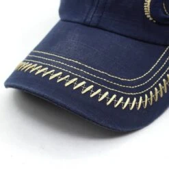 Casquette De Baseball Vintage Délavée Avec Broderie -Vintage Soldes casquette de baseball vintage delavee avec broderie 5