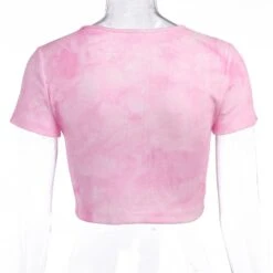 Crop Top Papillon En Tie And Dye Vintage Pour Femme 11 Crop Top Papillon En Tie And Dye Vintage Pour Femme -Vintage Soldes crop top papillon en tie and dye vintage pour femme 6