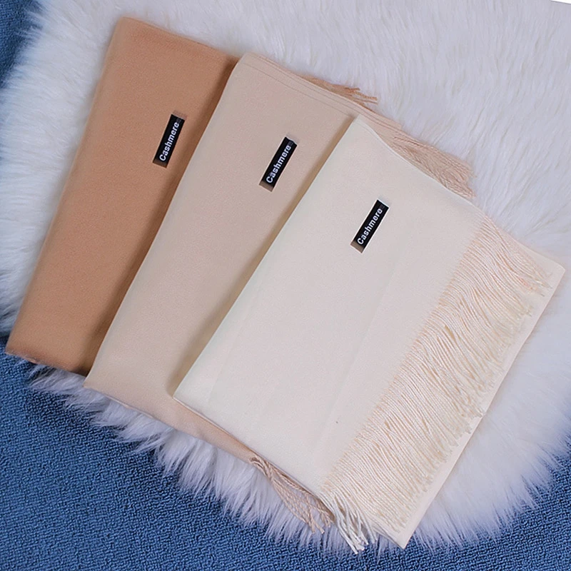 Echarpe Longue Unie Super Douce 12 Echarpe Longue Unie Super Douce – Image 12