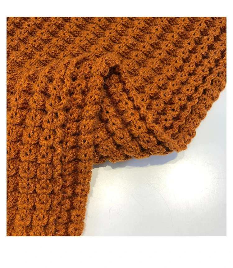 Echarpe épaisse En Laine Vintage Pour Femme 2 Echarpe épaisse En Laine Vintage Pour Femme – Image 2