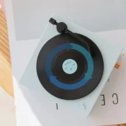 Enceinte Bluetooth Portable Imitation Tourne-disque 13 Enceinte Bluetooth Portable Imitation Tourne-disque -Vintage Soldes enceinte bluetooth portable imitation tourne disque 2 1