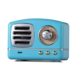 Enceinte Stéréo Bluetooth Rétro Portable -Vintage Soldes enceinte stereo bluetooth retro portable 3