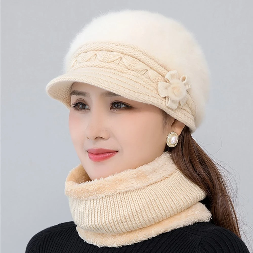 Ensemble Chapeau Et écharpe Pour Femme 2 Ensemble Chapeau Et écharpe Pour Femme – Image 2