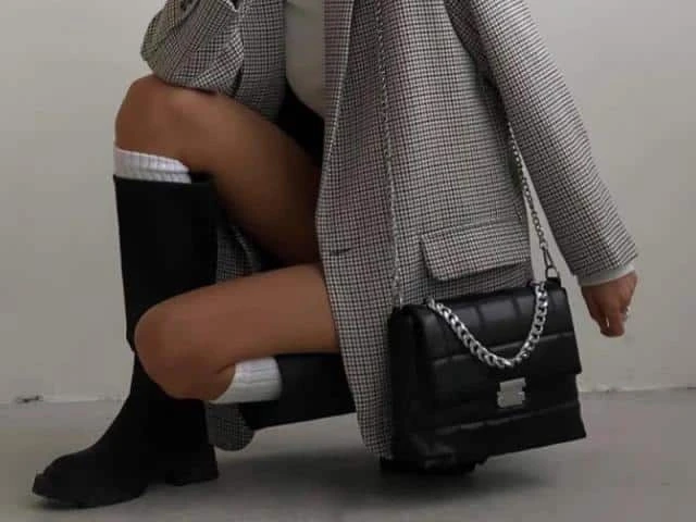 Ensemble Jupe Et Blazer Vintage Pour Femme 2 Ensemble Jupe Et Blazer Vintage Pour Femme – Image 2