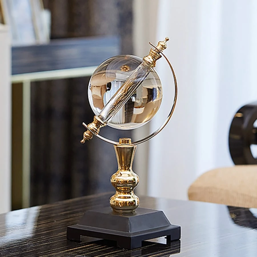 Globe Cristal Décoration Vintage 2 Globe Cristal Décoration Vintage – Image 2