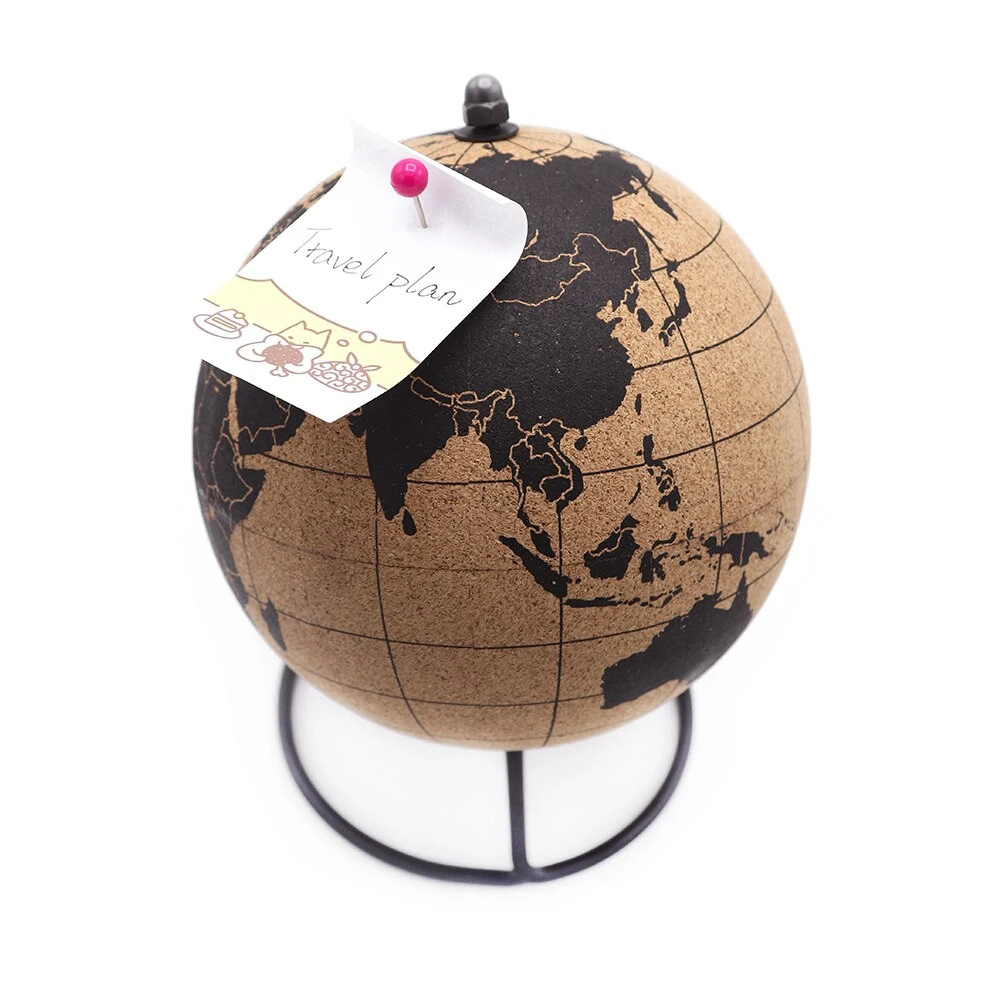 Globe Terrestre Pense-bête En Liège 2 Globe Terrestre Pense-bête En Liège – Image 2