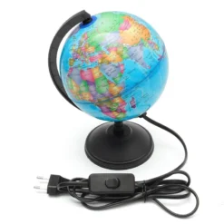 Globe Terrestre Rotative Avec Lumière LED