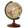 Globe Terrestre Vintage Avec Support En Bois Pour étudiant