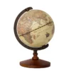 Globe Terrestre Vintage Ornements En Bois