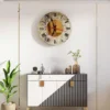 Grande Horloge Vintage Ronde Silencieuse