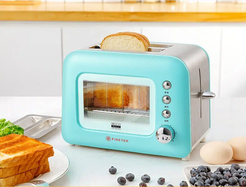 Grille-pain électrique Transparent Vintage Style Rétro Mignon 4 Grille-pain électrique Transparent Vintage Style Rétro Mignon – Image 4