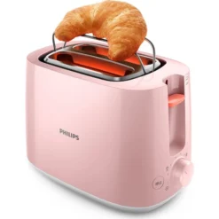 Grille-pain Rose Aux Formes Arrondies Vintage