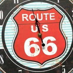 Horloge 3D En Fer Rétro Capsule De Bouteille « ROUTE US 66 » 7 Horloge 3D En Fer Rétro Capsule De Bouteille « ROUTE US 66 » -Vintage Soldes horloge 3d en fer retro capsule de bouteille route us 66 2