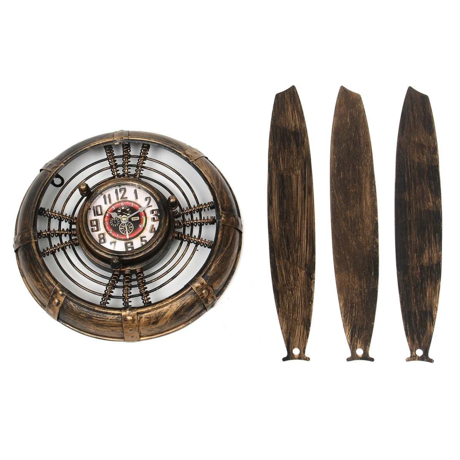 Horloge à Hélices Vintage 3 Horloge à Hélices Vintage – Image 3