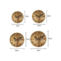 Horloge Murale De La Carte Du Monde Vintage -Vintage Soldes horloge murale de la carte du monde vintage