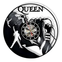 Horloge Murale En Vinyle Du Groupe De Rock Queen
