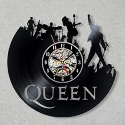 Horloge Murale En Vinyle Du Groupe De Rock Queen 8 Horloge Murale En Vinyle Du Groupe De Rock Queen -Vintage Soldes horloge murale en vinyle du groupe de rock queen 6