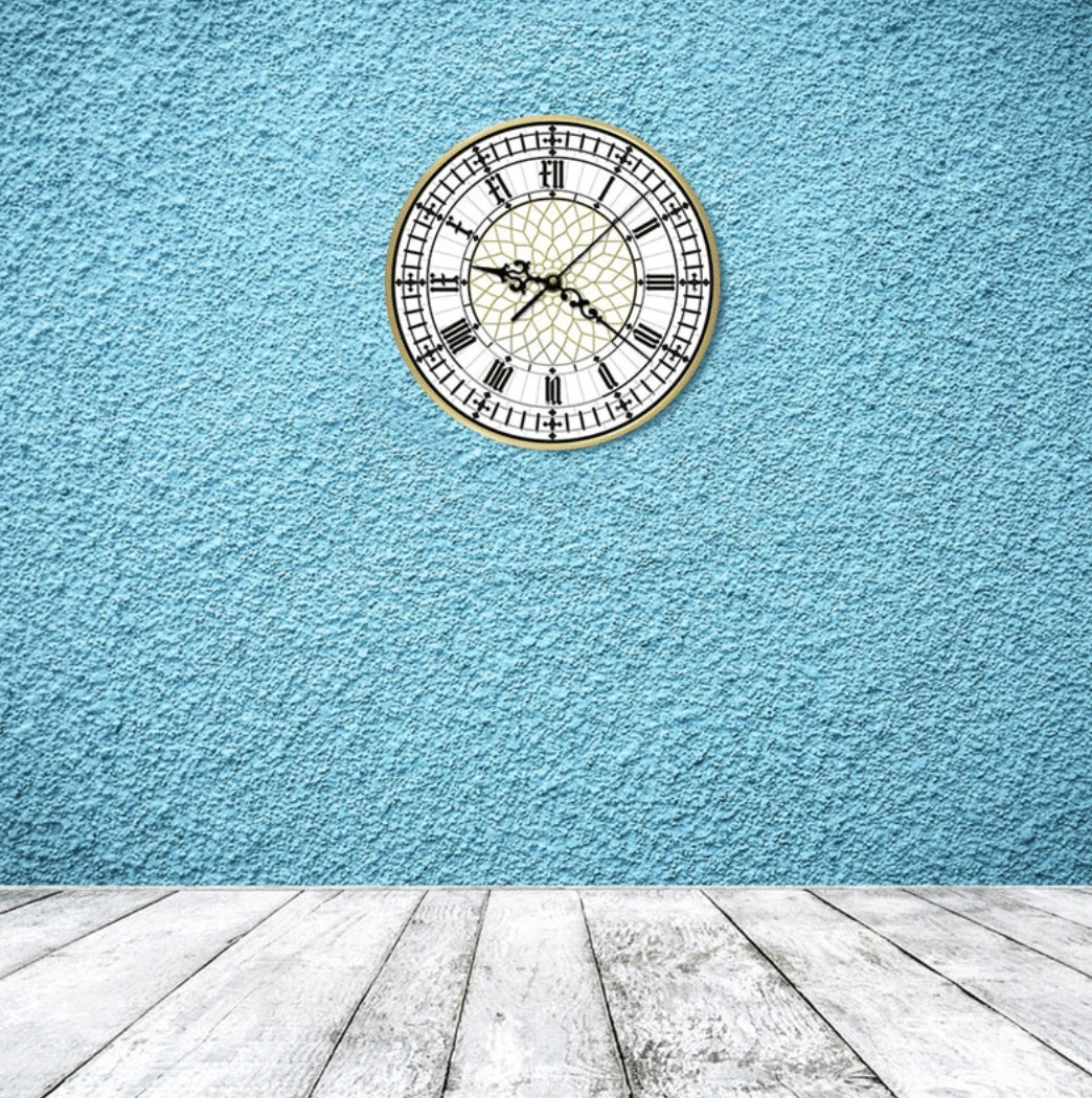 Horloge Murale Nordique Vintage à Cadran En Acrylique 3 Horloge Murale Nordique Vintage à Cadran En Acrylique – Image 3