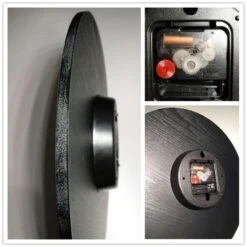 Horloge Murale Rétro Effet Rouille En Chiffres Romains -Vintage Soldes horloge murale retro effet rouille en chiffres romains 4