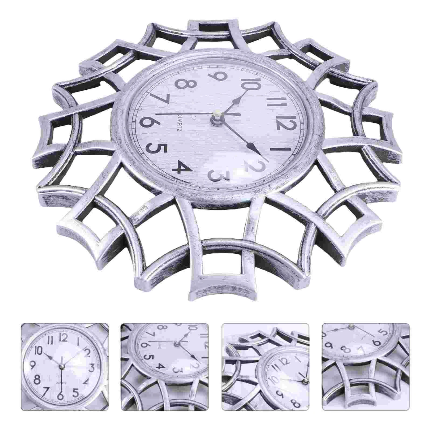 Horloge Murale Vintage Creuse 3D 2 Horloge Murale Vintage Creuse 3D – Image 2