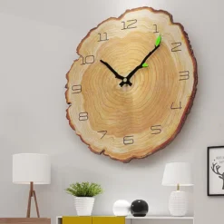 Horloge Murale Vintage En Bois