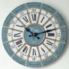 Horloge Murale Vintage Paris 1807 En Bois Et Bambou