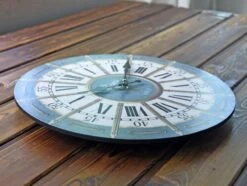 Horloge Murale Vintage Paris 1807 En Bois Et Bambou -Vintage Soldes horloge murale vintage paris 1807 en bois et bambou 5