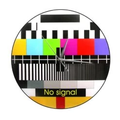 Horloge Murale Vintage TV Rétro