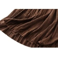 Jupe Longue Plissée -Vintage Soldes jupe longue plissee 6