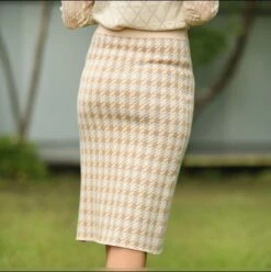 Jupe Longue Tricot -Vintage Soldes jupe longue tricot 5