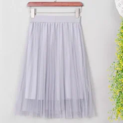 Jupe Plissée Vintage Tutu à Taille élastique 14 Jupe Plissée Vintage Tutu à Taille élastique -Vintage Soldes jupe plissee vintage tutu a taille elastique 4 1