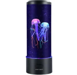 Lampe à Lave LED En Forme De Méduse