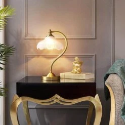 Vintage Soldes -Vintage Soldes lampe de chevet en cuivre vintage