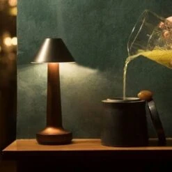 Lampe De Table Rétro Sans Fil Et Rechargeable -Vintage Soldes lampe de table retro sans fil et rechargeable 4