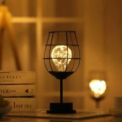 Lampe De Table Vintage -Vintage Soldes lampe de table vintage verre a vin rouge