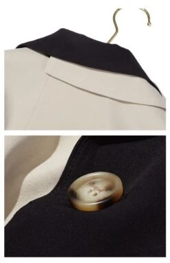 Manteau Trench Blazer Vintage Beige Et Noir 10 Manteau Trench Blazer Vintage Beige Et Noir -Vintage Soldes manteau trench blazer vintage beige et noir 4