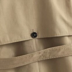 Manteau Trench Long Beige Vintage Pour Femme -Vintage Soldes manteau trench long beige vintage pour femme 5