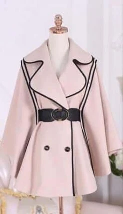 Manteau Vintage Inspiration Haute-couture Pour Femme -Vintage Soldes manteau vintage inspiration haute couture pour femme