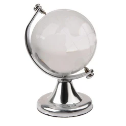 Mini Globe Terrestre En Cristal