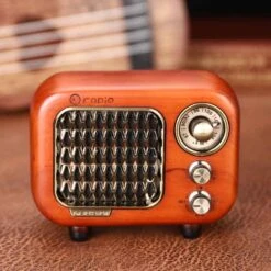Mini Radio Bluetooth 5.0 Rétro 8 Mini Radio Bluetooth 5.0 Rétro -Vintage Soldes mini radio bluetooth 50 retro 3