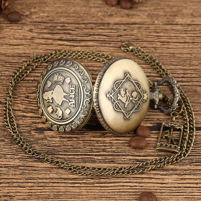 Montre à Gousset Alice Avec Petit Pendentif 8 Montre à Gousset Alice Avec Petit Pendentif – Image 8