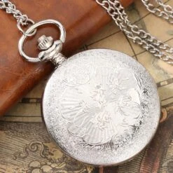 Montre à Gousset Avec Cadran Bleu étoilé -Vintage Soldes montre a gousset avec cadran bleu etoile 1