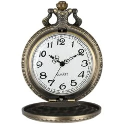 Montre à Gousset Avec Croissant Turc -Vintage Soldes montre a gousset avec croissant turc 5