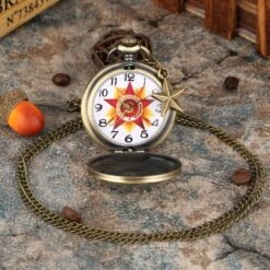 Montre à Gousset Avec L’étoile Soviétique -Vintage Soldes montre a gousset avec l etoile sovietique 5