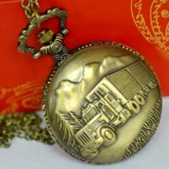 Montre à Gousset Avec Motif De Camion 11 Montre à Gousset Avec Motif De Camion -Vintage Soldes montre a gousset avec motif de camion 7