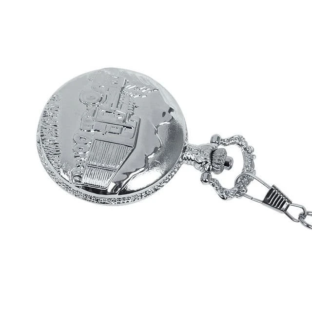 Montre à Gousset Avec Motif De Camion 6 Montre à Gousset Avec Motif De Camion – Image 6