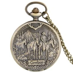 Montre à Gousset Décor Trappeur Américain 7 Montre à Gousset Décor Trappeur Américain -Vintage Soldes montre a gousset decor trappeur americain 6