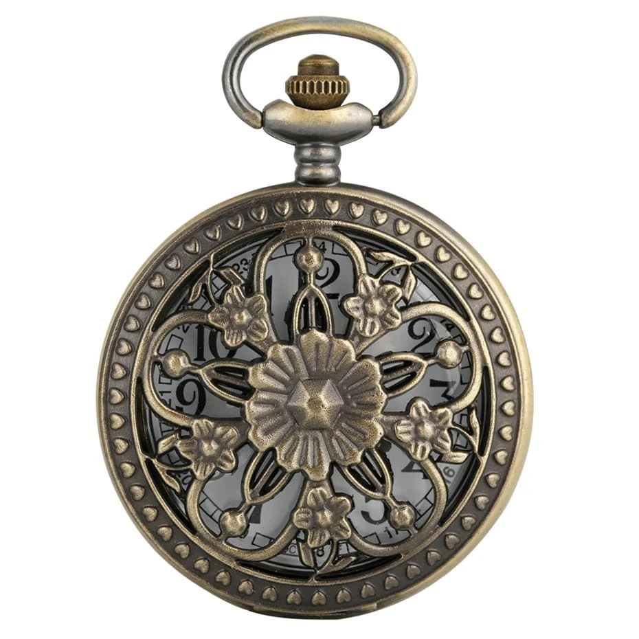 Montre à Gousset Rosace Pour Femme 5 Montre à Gousset Rosace Pour Femme – Image 5